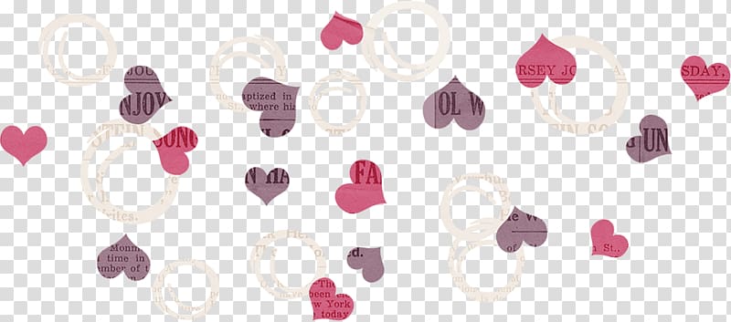 , Floating Purple Heart transparent background PNG clipart
