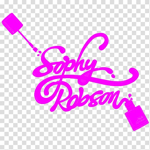 Sophy Robson logo illustration, Nail salon Nail art Logo, pedicure transparent background PNG clipart