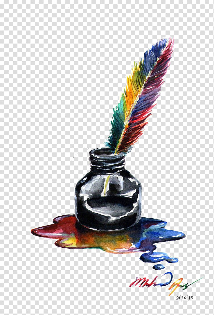 Ink Portable Network Graphics Hindi , ink pot transparent background PNG clipart