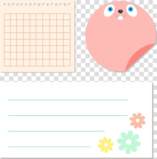 Paper Post-it note , Cartoon sticky paper notes transparent background PNG clipart