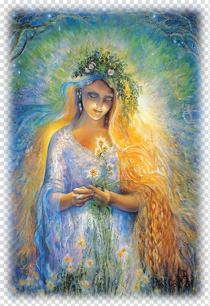 Mother Nature Josephine Wall Earth goddess Gaia, Goddess transparent background PNG clipart