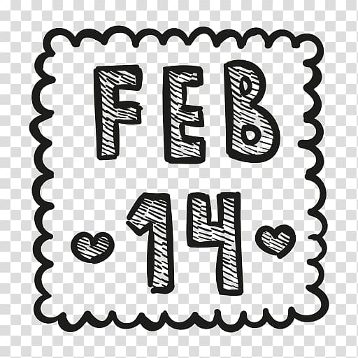 Valentine\'s Day February 14 Heart Ash Wednesday, 14th transparent background PNG clipart