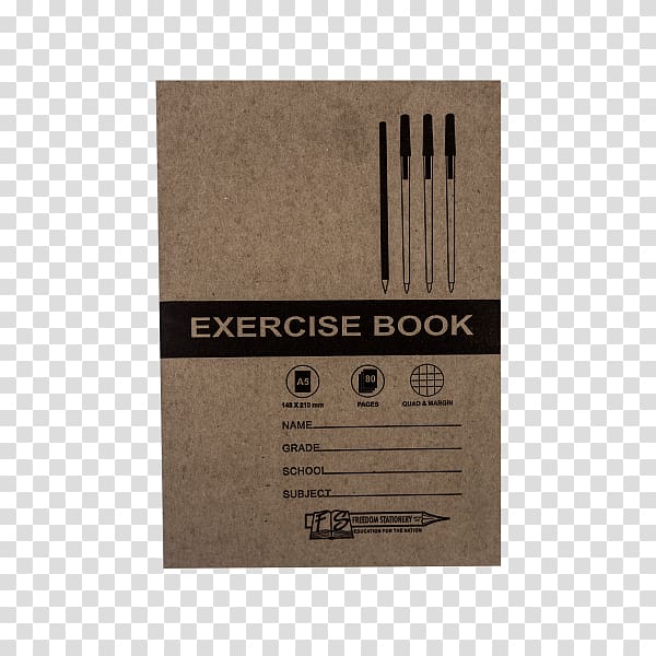 Standard Paper size Exercise book Stationery, exercise book transparent background PNG clipart