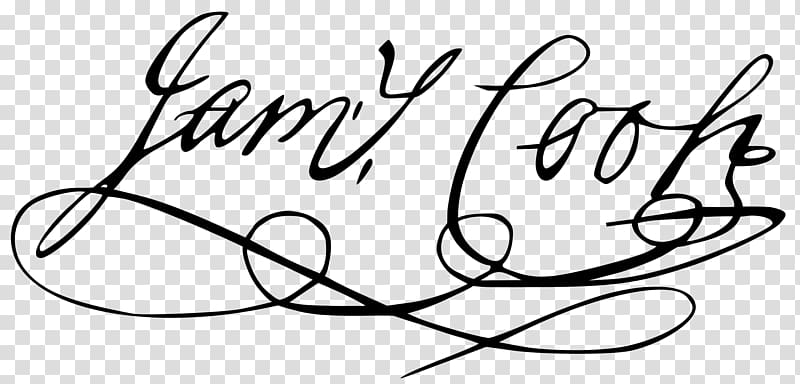 James Cook Signature transparent background PNG clipart