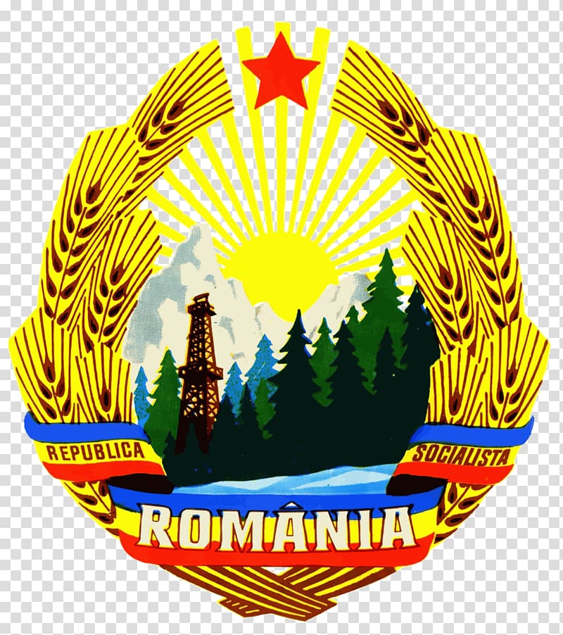 Socialist Republic of Romania Romanian Revolution Romanian People\'s Republic Coat of arms of Romania, soviet union transparent background PNG clipart