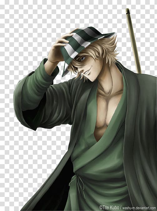 Kisuke Urahara Yoruichi Shihouin Renji Abarai Bleach Anime, bleach transparent background PNG clipart