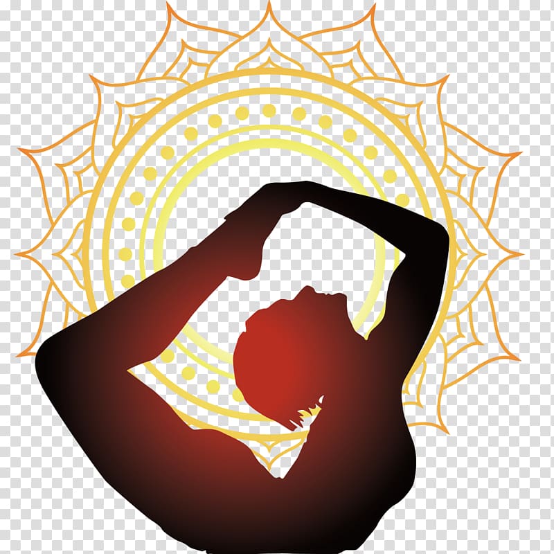 Yoga Euclidean Silhouette Physical exercise, Yoga bend silhouette figures material transparent background PNG clipart