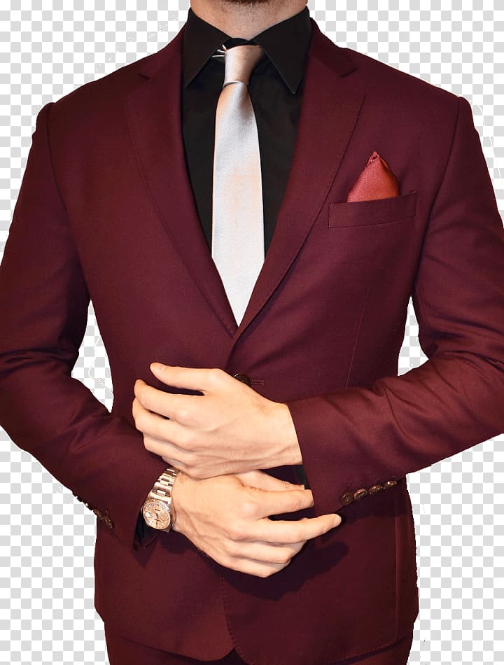 Blazer Suit Maroon Tuxedo Pin stripes, maroon bells transparent background PNG clipart