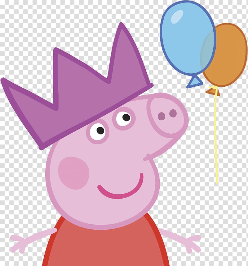 Peppa Pig illustration, Daddy Pig George Pig Mummy Pig , peppa transparent background PNG clipart