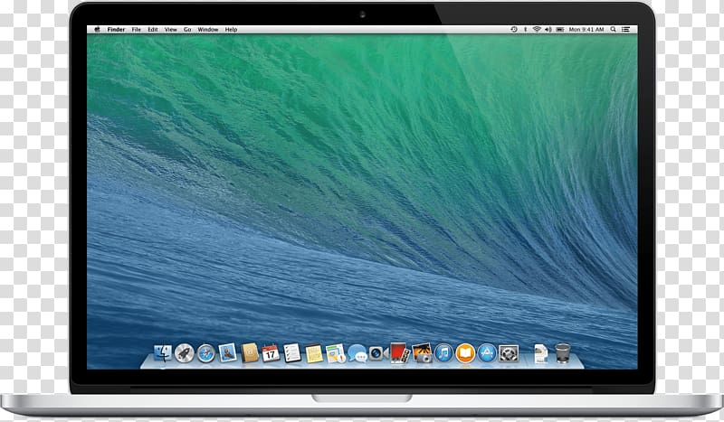 MacBook Air, MacBook Pro OS X Mavericks Apple MacBook Air, Laptop Notebook transparent background PNG clipart