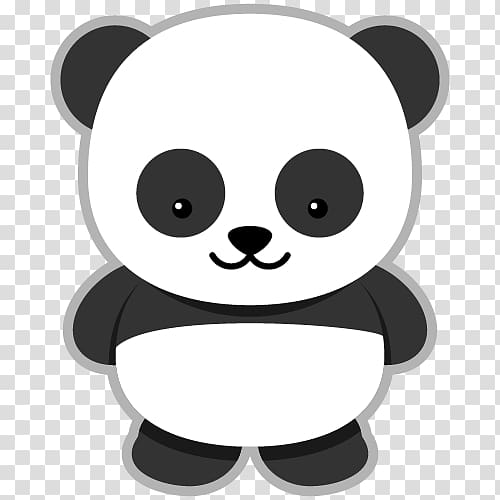 panda transparent background PNG clipart