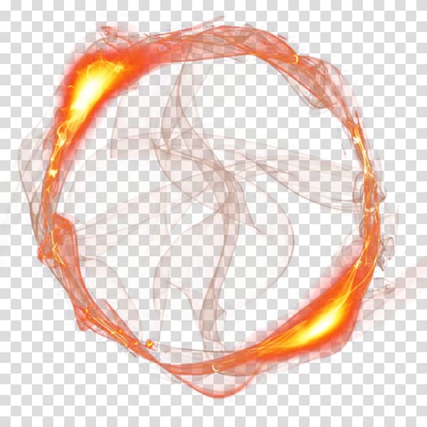 red and orange ring art, Aperture tulle glare transparent background PNG clipart
