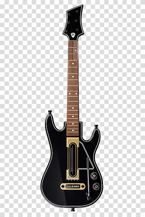 Guitar Hero Live Guitar controller Guitar Hero World Tour Wii U, Guitar Hero transparent background PNG clipart