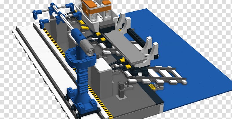 Engineering Machine Product design Line, lego crane boat transparent background PNG clipart