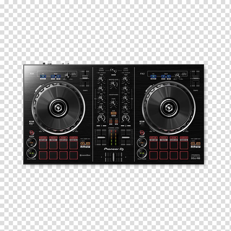 DJ controller Pioneer DDJ-RB Pioneer DJ Disc jockey Pioneer DDJ-RR, others transparent background PNG clipart