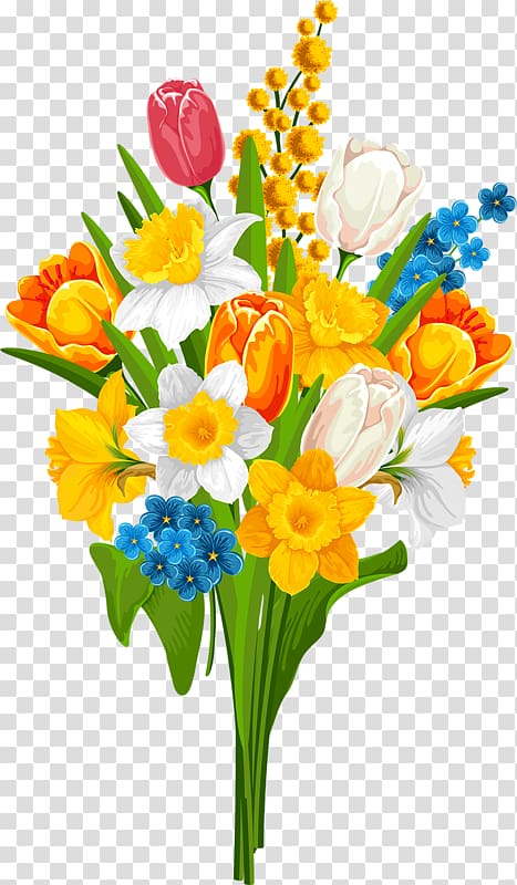 Watering can Flower , Bouquet of flowers transparent background PNG clipart