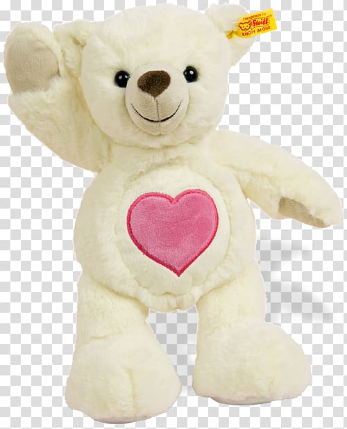 Teddy bear Stuffed Animals & Cuddly Toys Plush Margarete Steiff GmbH, Bear heart transparent background PNG clipart