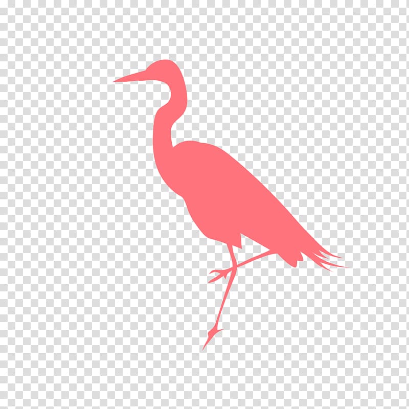 Crane White stork Heron Red red, Abstract crane transparent background PNG clipart