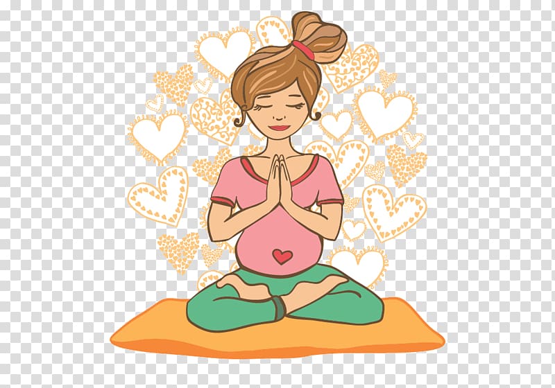Pregnancy Yoga Prenatal care Lotus position, pregnancy transparent background PNG clipart