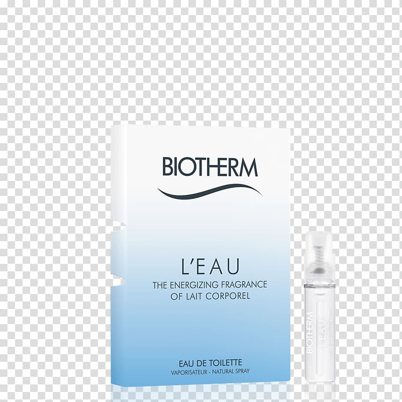 Lotion Biotherm Fragrances L\'Eau L\'Eau by Lait Corporel Crème pour les Mains 50 ml Biotherm EDT 1,5 ml Perfume Cream, perfume transparent background PNG clipart
