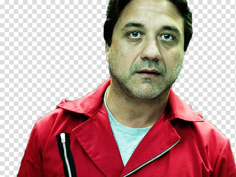 Enrique Arce Money Heist Paper Arturo Román Sticker, la casa de papel transparent background PNG clipart