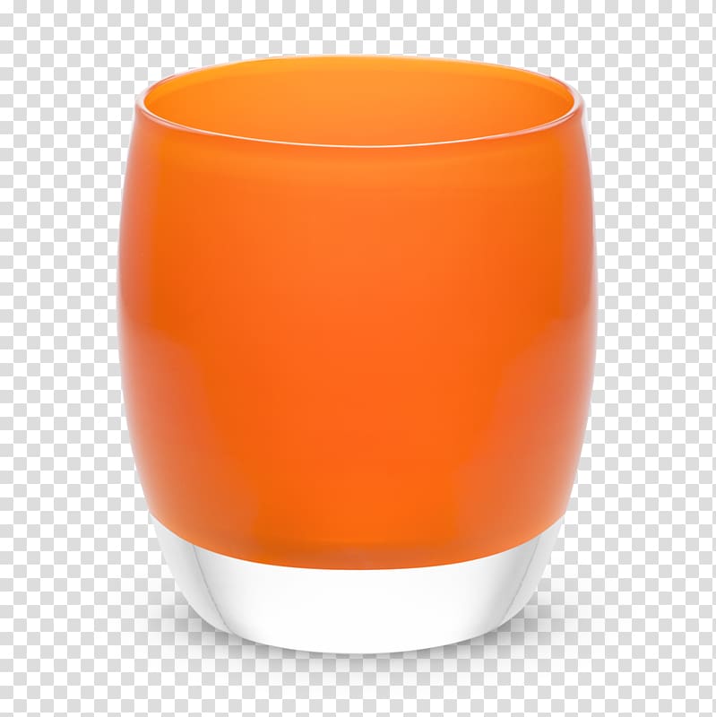 Table Glassybaby Foot Rests Votive candle, tangerine transparent background PNG clipart