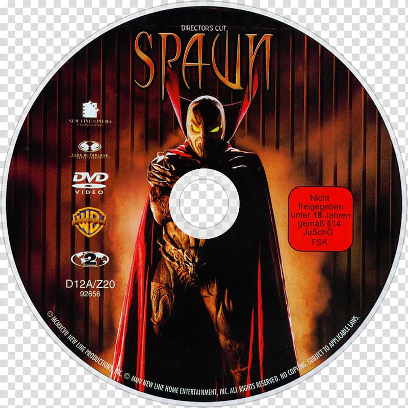 Spawn Jason Wynn Film Actor Thriller, CD COVER transparent background PNG clipart