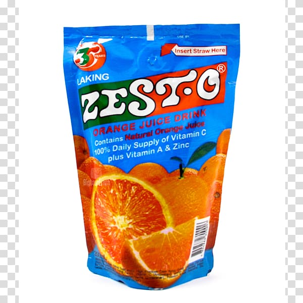 Orange juice Orange drink Zest, juice transparent background PNG clipart