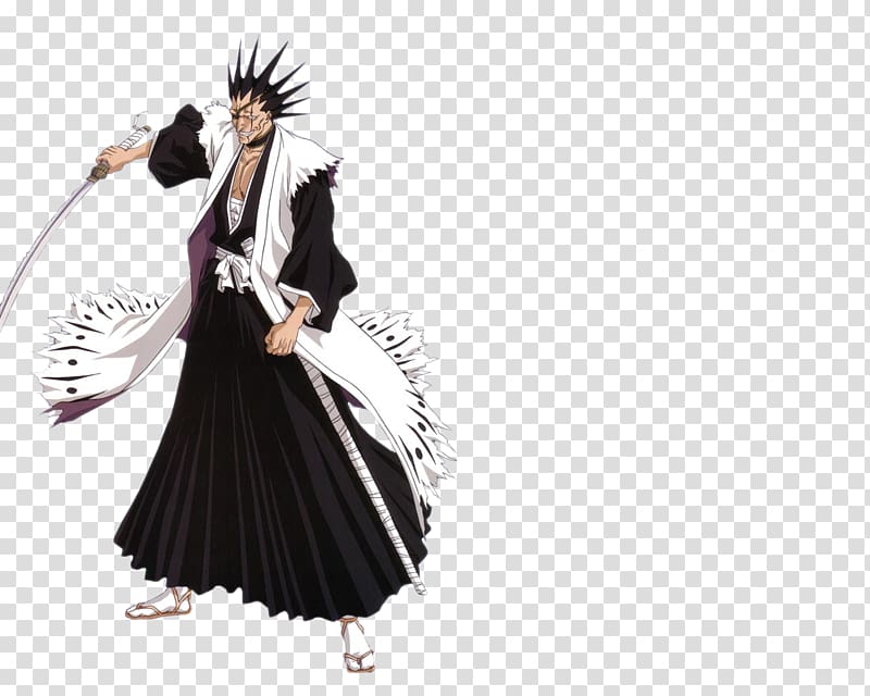 Kenpachi Zaraki Ichigo Kurosaki Kusajishi Yachiru Bleach Gotei 13 ...