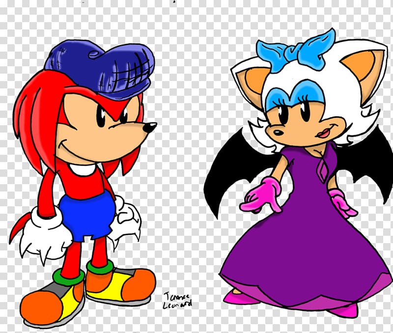 Rouge the Bat Knuckles the Echidna Sonic Classic Collection Sonic Battle Sega, Hyperion Records transparent background PNG clipart