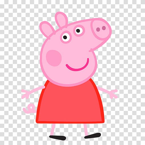 Peppa Pig, Daddy Pig Television show , PEPPA PIG transparent background PNG clipart