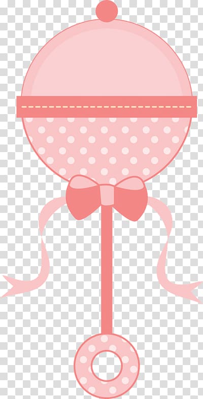 Baby rattle Infant , girl shower transparent background PNG clipart