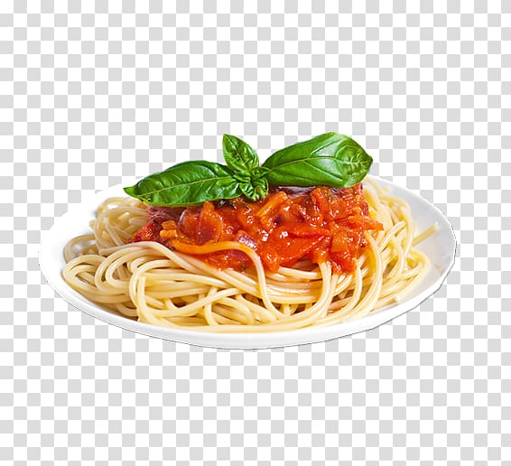 spaghetti on plate, Pasta salad Bolognese sauce Spaghetti with meatballs, pasta restaurant transparent background PNG clipart