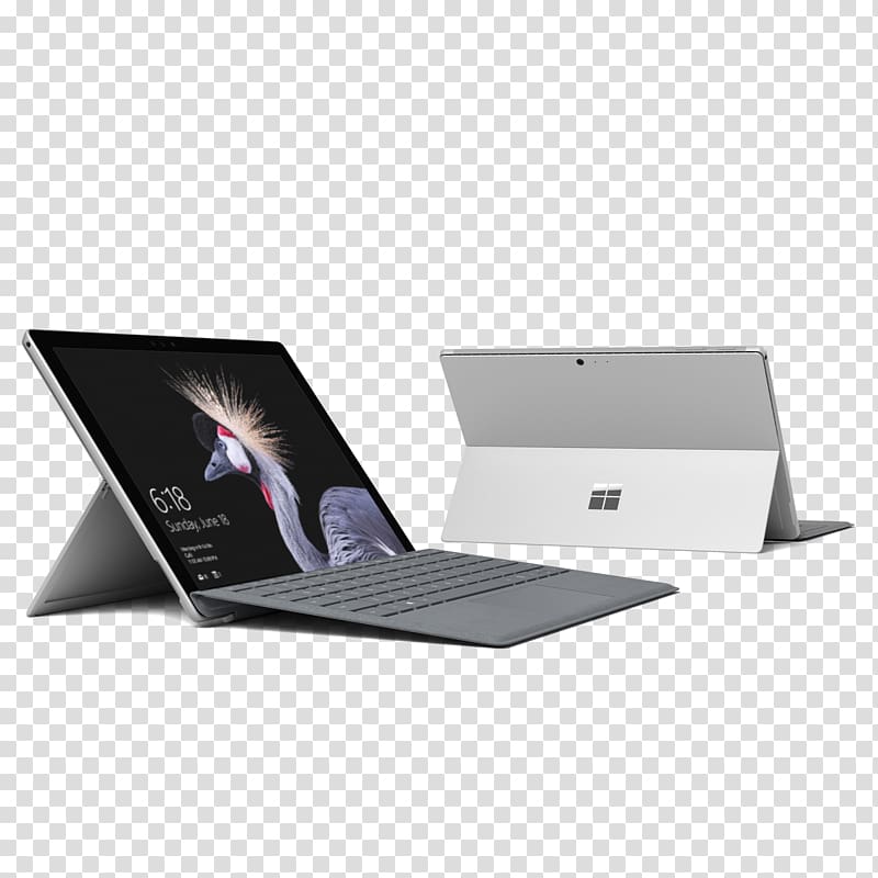 Computer keyboard Microsoft Surface Pro Signature Type Cover Laptop, Surface pro transparent background PNG clipart