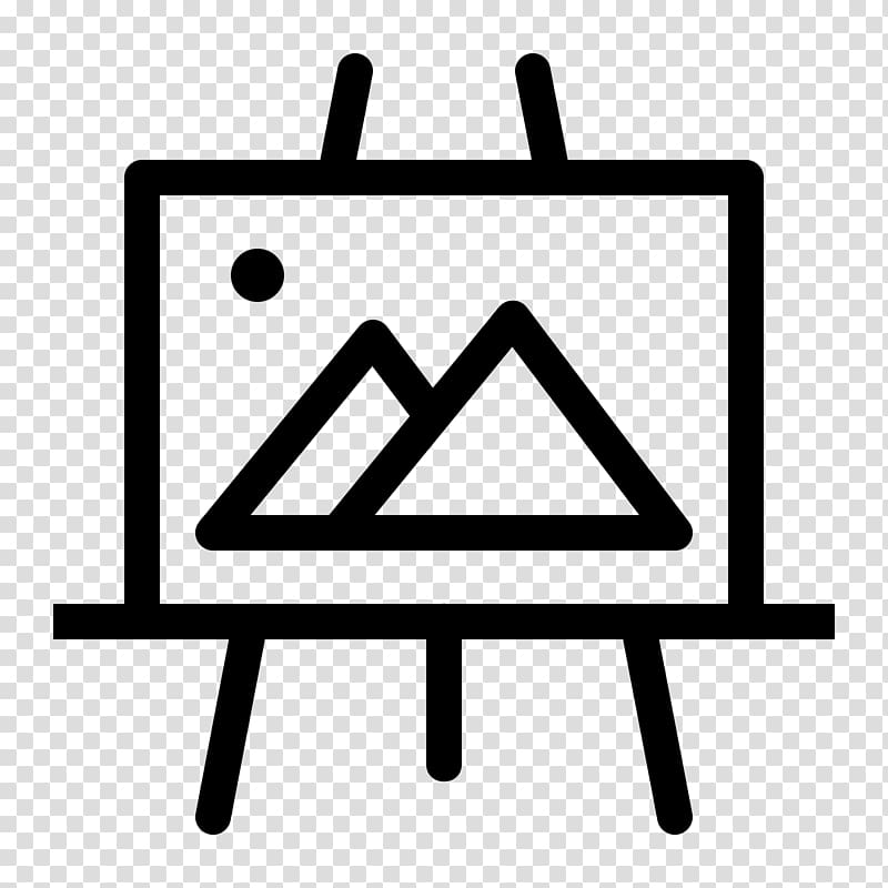 Easel Computer Icons Oil painting, painting transparent background PNG clipart