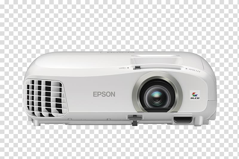Multimedia Projectors 3LCD 1080p Epson PowerLite Home Cinema 2040, Projector transparent background PNG clipart