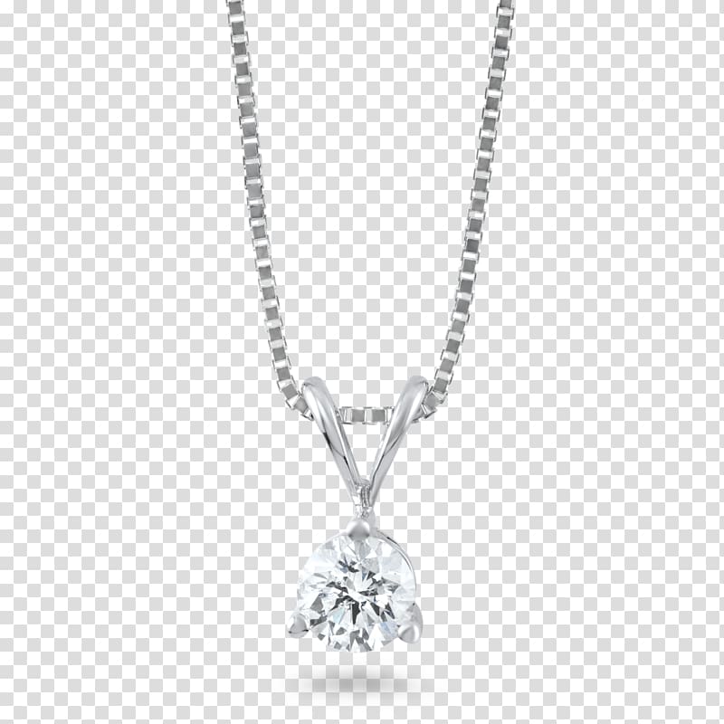 Charms & Pendants Necklace Jewellery Silver Chain, diamonds transparent background PNG clipart