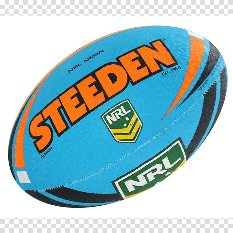 National Rugby League Steeden NRL Indigenous Supporter Football Product, Neon Blue Flaming Soccer Balls transparent background PNG clipart