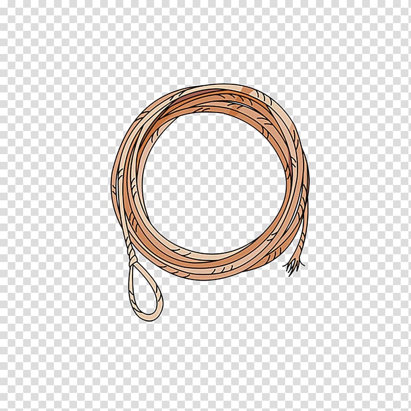 Rope Cartoon , Cartoon cowboy rope transparent background PNG