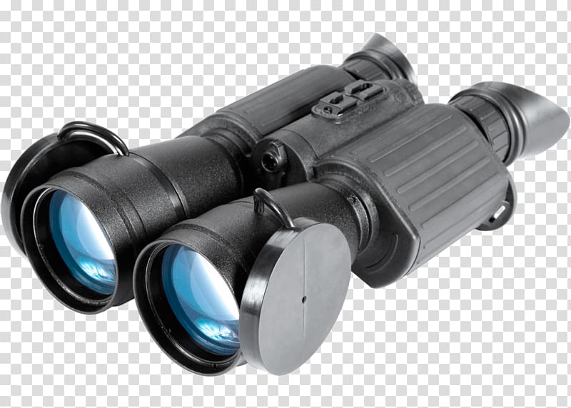Night vision device Binoculars Monocular Telescopic sight, binocular transparent background PNG clipart