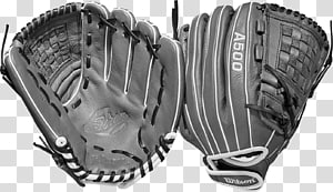 Baseball glove Wilson Sporting Goods Fastpitch softball, baseball transparent background PNG clipart thumbnail