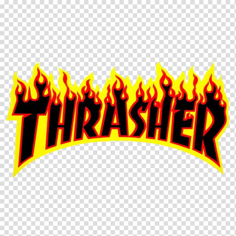 Free download | Thrasher Sticker Skateboarding Decal, skateboard ...