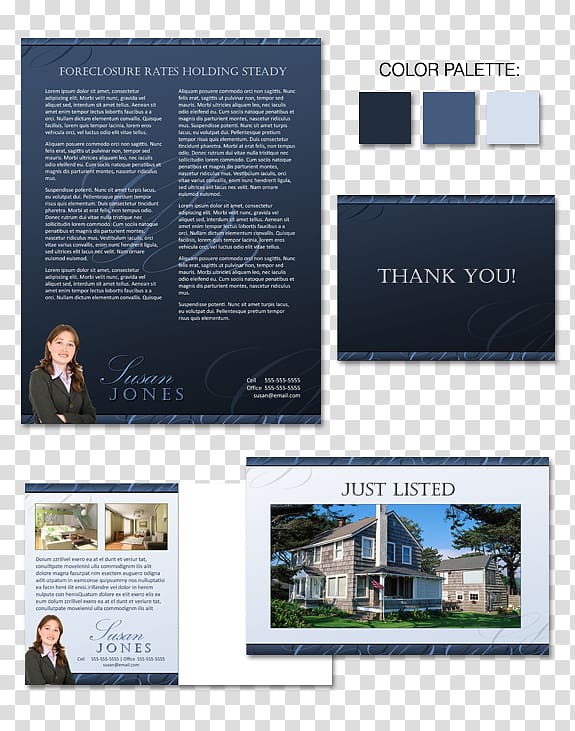 Real Estate Advertising The Zebra Brochure, sophisticated transparent background PNG clipart