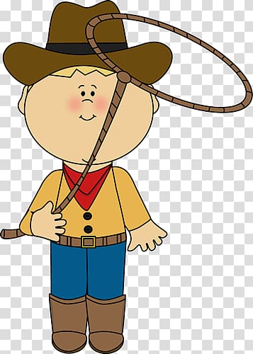 Cowboy American frontier Western Lasso , theme transparent background PNG clipart