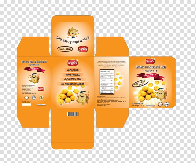 Snack Food Dollhouse Packaging and labeling, snack packaging design transparent background PNG clipart