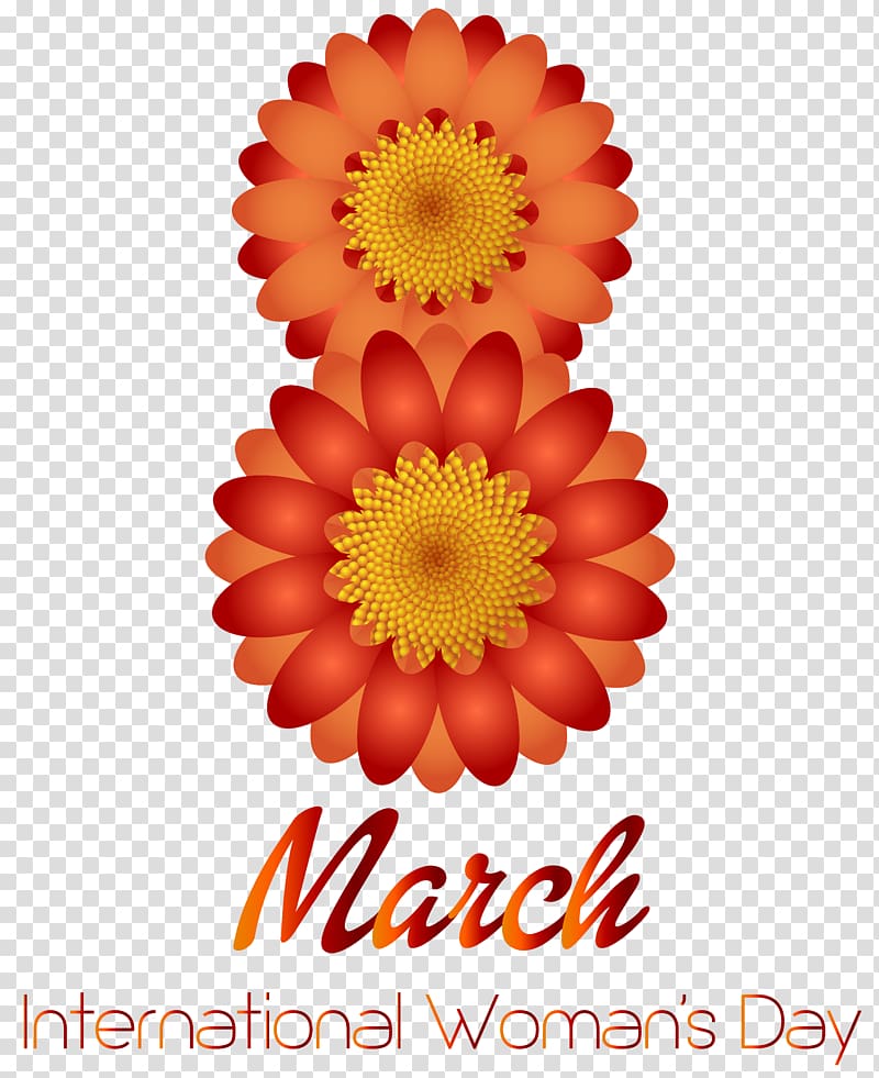 March International Woman's Day, International Women\'s Day March 8 , March 8th Happy Women\'s Day transparent background PNG clipart