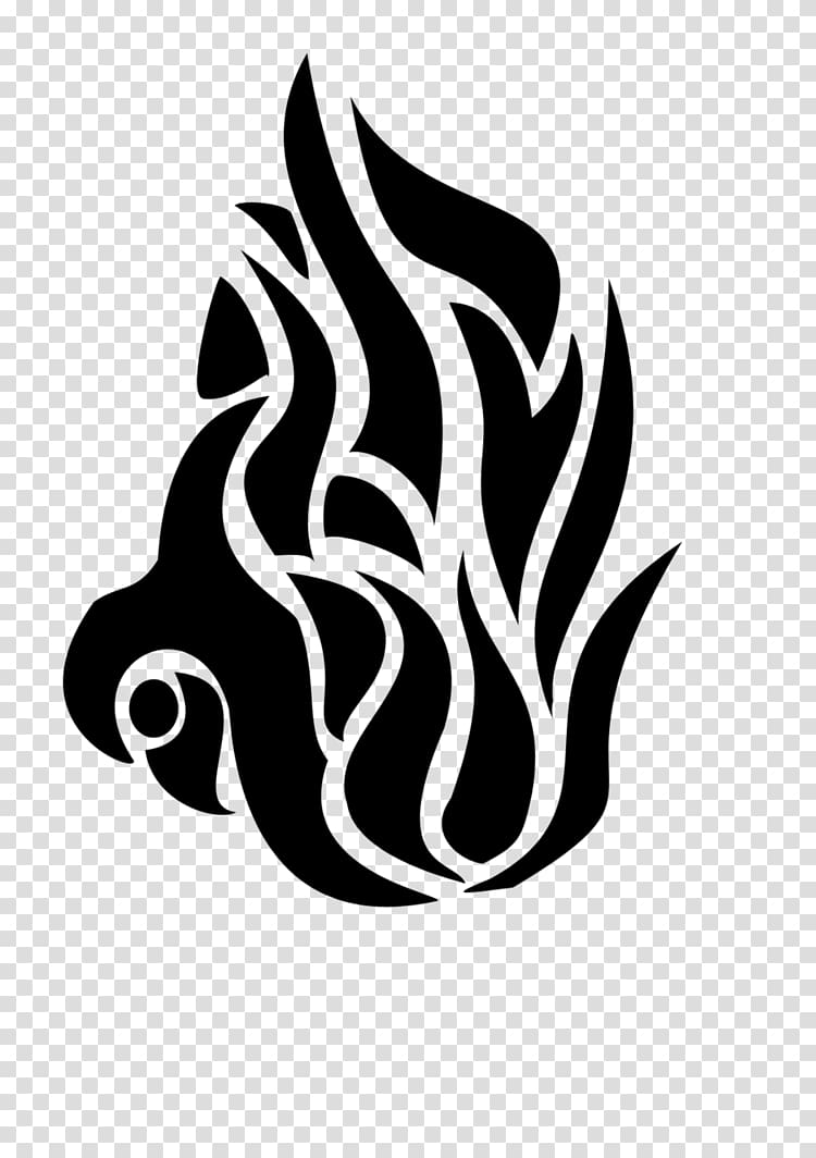 Tattoo Flame Fire , tribal transparent background PNG clipart