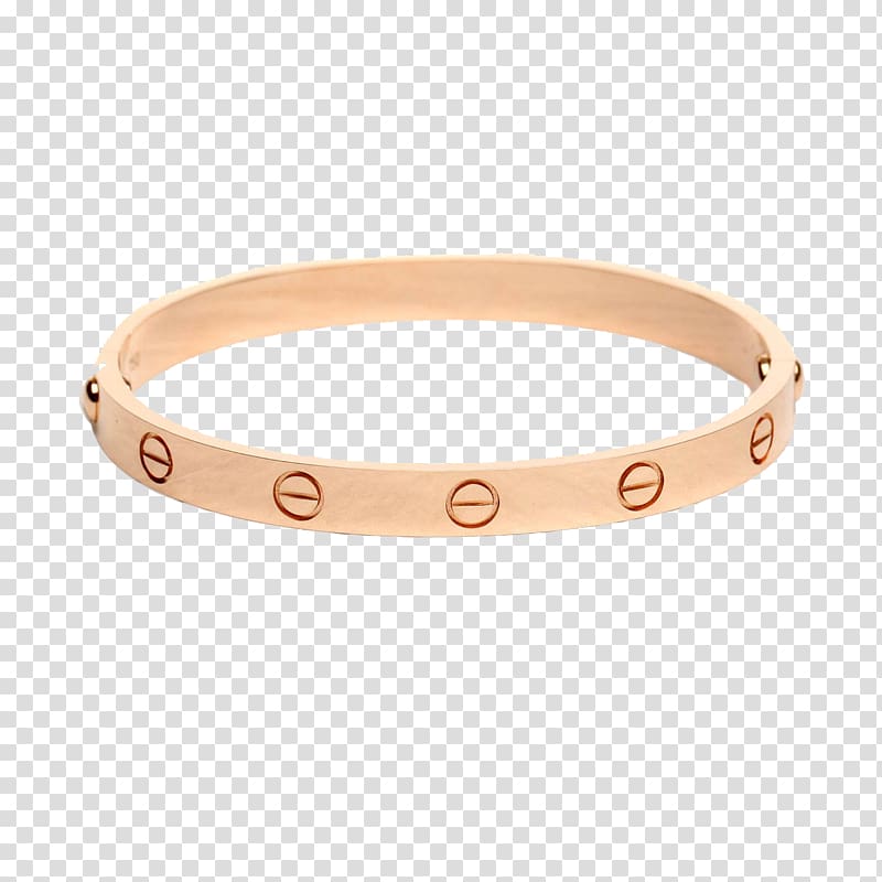 Bangle Cartier Bracelet Ring Jewellery, Gold circle,Gold circle transparent background PNG clipart