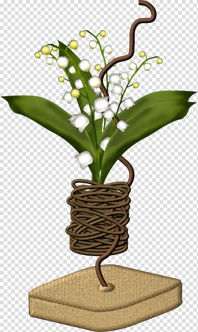 Lily of the valley Cut flowers Floral design Blume, Elf transparent background PNG clipart