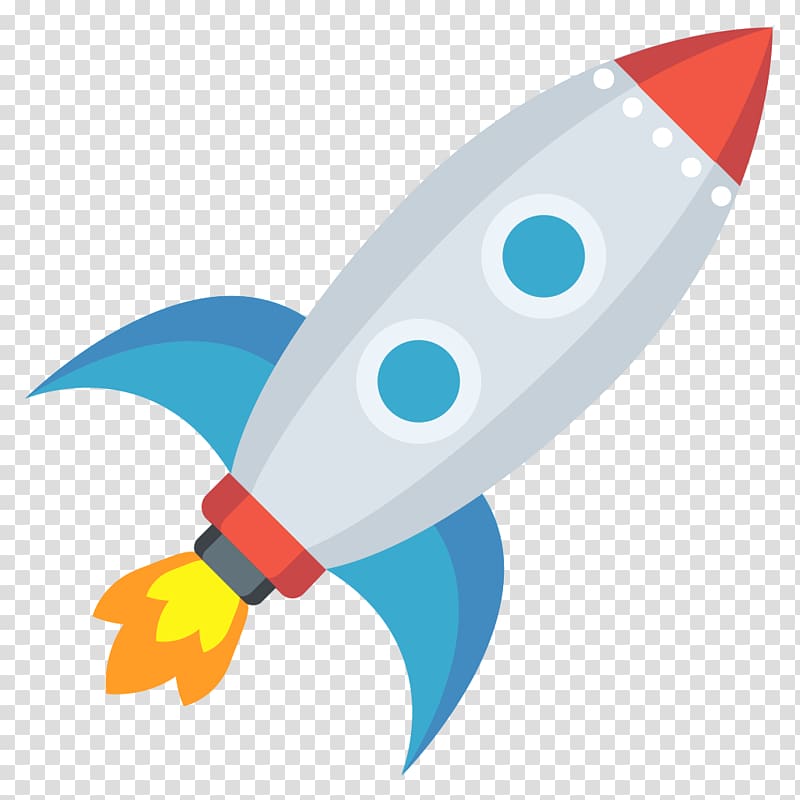 gray, blue, and orange rocket , Rocket League Guess The Emoji Sticker, spaceship transparent background PNG clipart